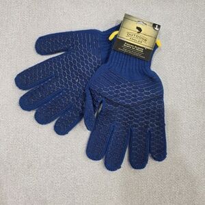 Outdoor ANGLER Blue Fishing Gloves